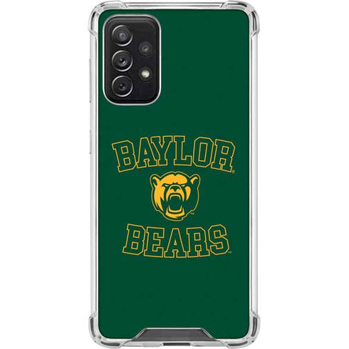 Baylor University Bears Mascot Galaxy A72 5G Clear Case